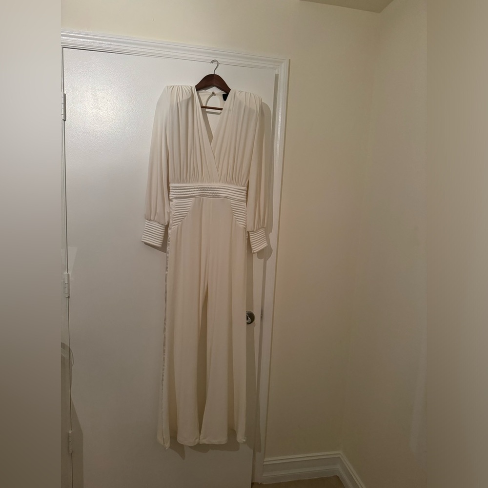 Beautiful, white Italian jumpsuit